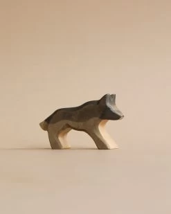Handmade Holzwald Wolf