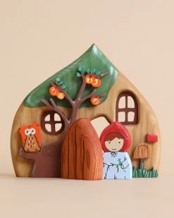 Handmade Wooden Fairy Cottage