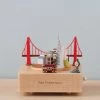 San Francisco Wooden Music Box