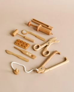 Handmade Wooden Medical Kit