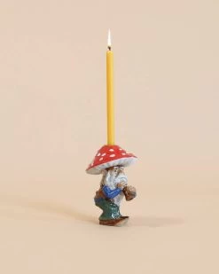 Mushroom Gnome Cake Topper