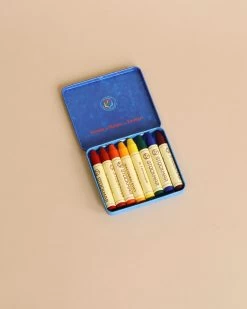 Stockmar Wax Stick Crayons Waldorf Tin Case - 8 Assorted