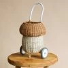 Olli Ella Rattan Mushroom Luggy - Natural