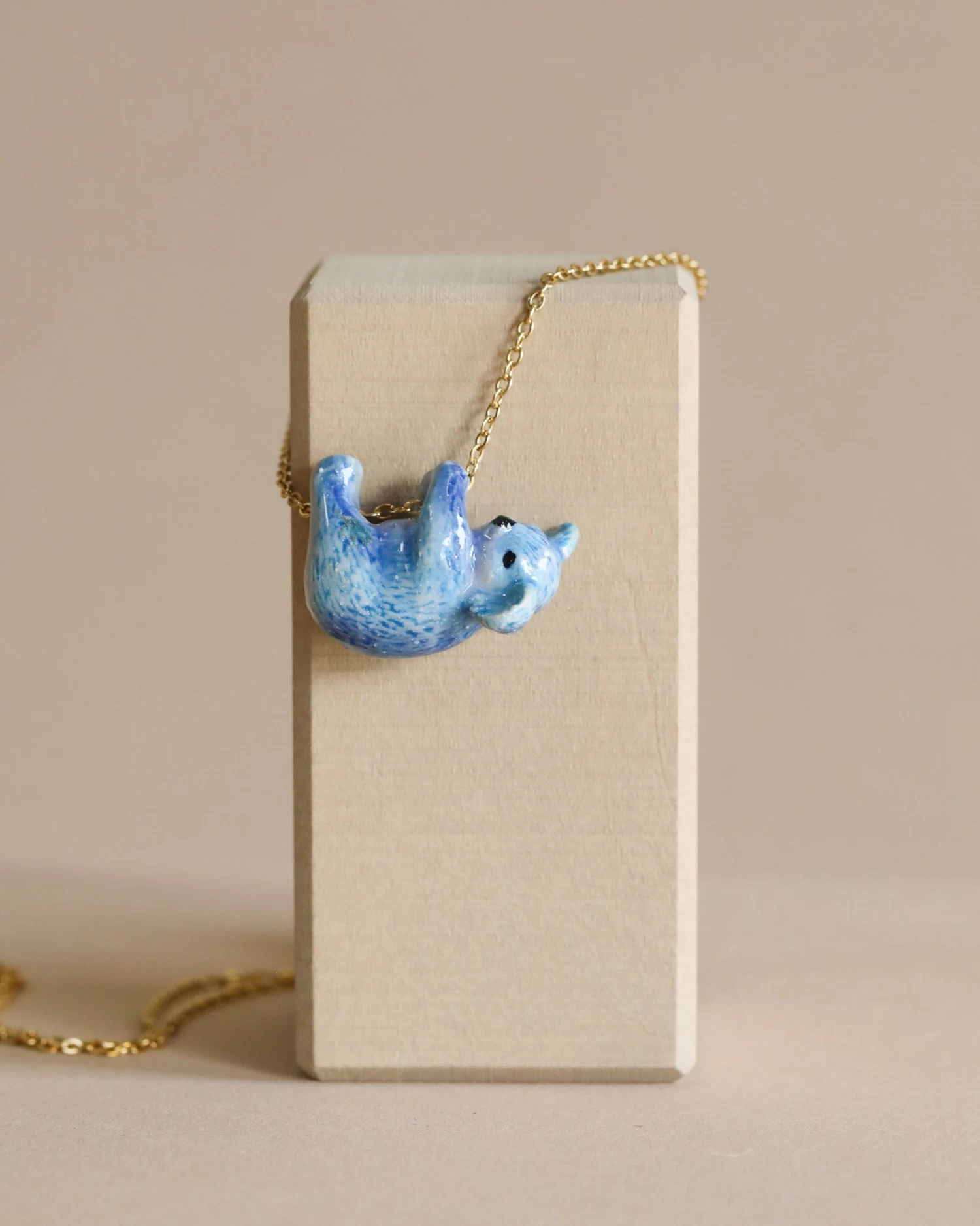 Galaxy Bear Koala Necklace