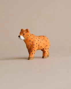 Ferm LIVING Hand Carved Wooden Cheetah
