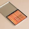 Lyra Super Ferby Astoria Selection Unlacquered Pencils - Tin Case - 18 Assorted Colors