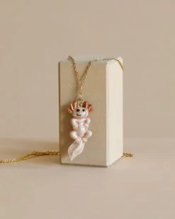Axolotl Salamander Necklace