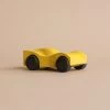 Handmade Wooden Race Car - Yellow