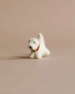Felt Westie Dog