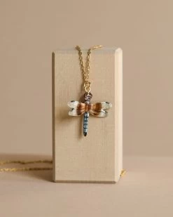 Blue-tailed Dragon Fly Necklace