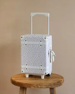 Olli Ella See-Ya Suitcase - Leafed Mushroom