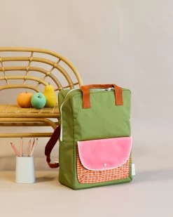 Sticky Lemon Backpack Large | Farmhouse | Envelope | Sprout Green