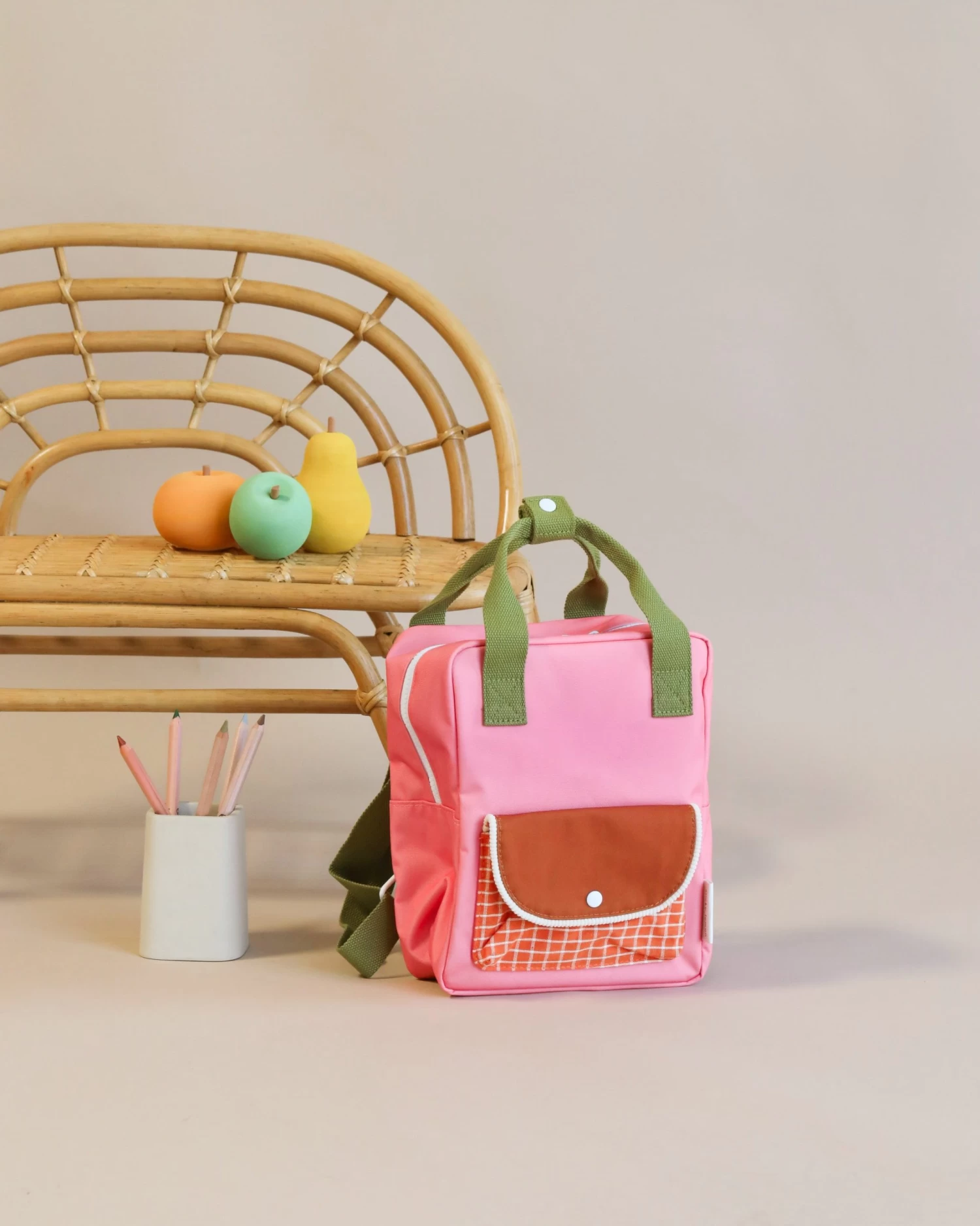 Sticky Lemon Backpack Small | Farmhouse | Envelope | Flower Pink