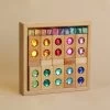 Bauspiel Gem Blocks With Lucent Cubes (45 Pieces)