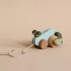 Handmade Pull Along Frog Toy