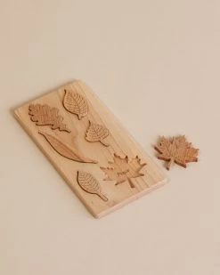 Wooden Leaf Puzzle