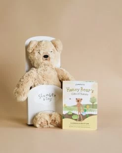 Slumberkins Honey Bear Kin + Lesson Book - Gratitude