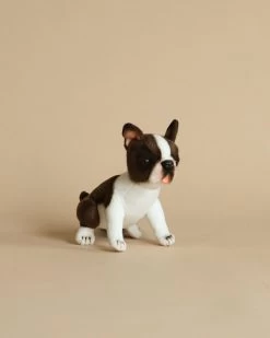 Hansa Boston Terrier Tea Cup Stuffed Animal