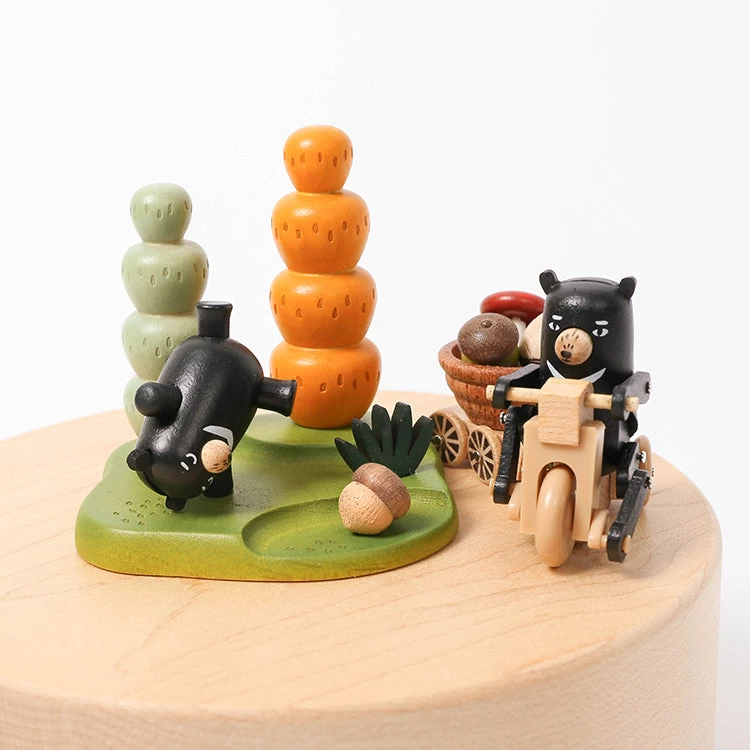 Wooden Bear Music Box - Image 4