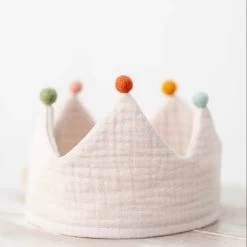 Sand Reversible Birthday Crown