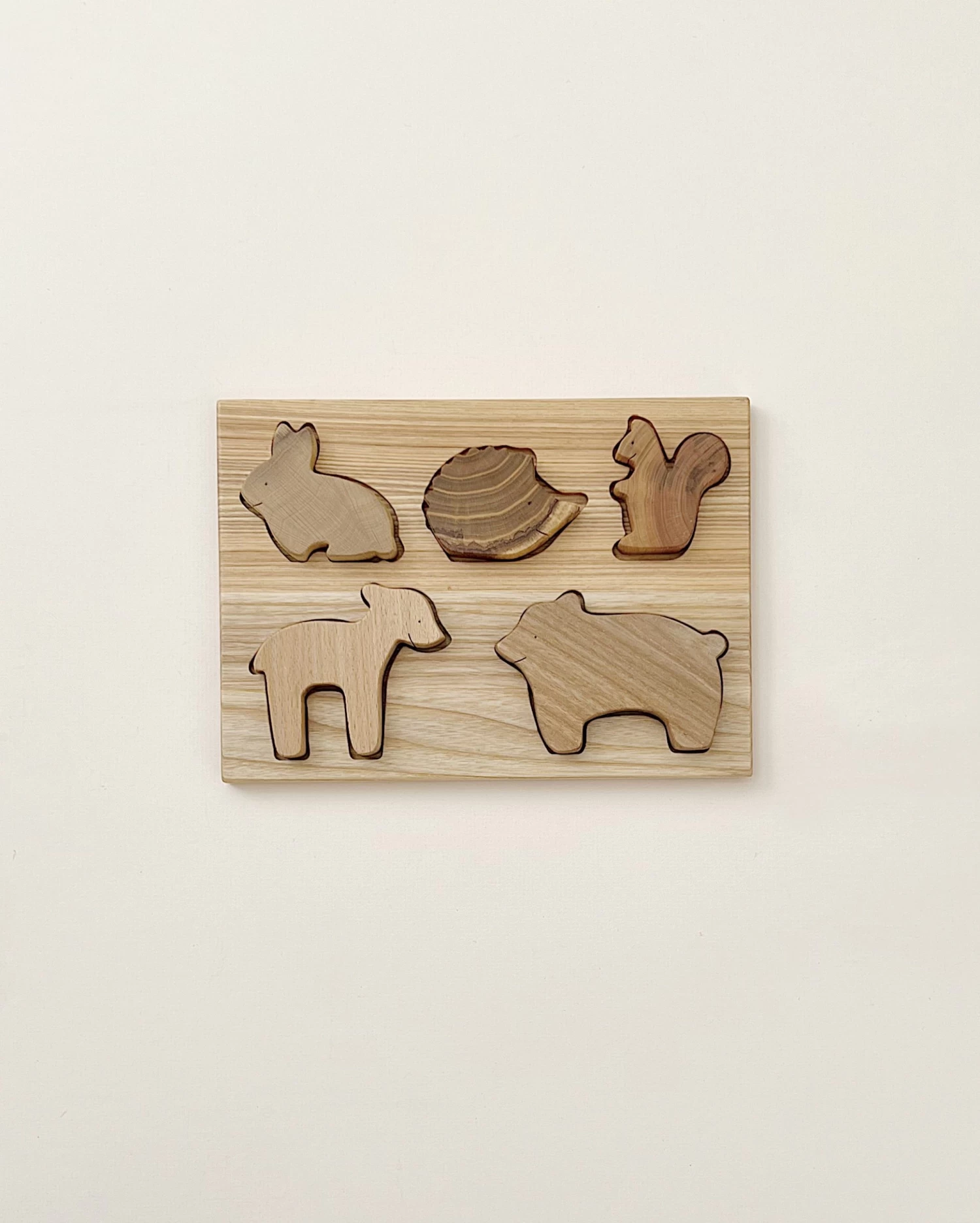 Handmade Wooden Woodland Puzzle - Image 3