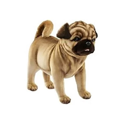 Hansa Pug Dog Stuffed Animal - Image 2