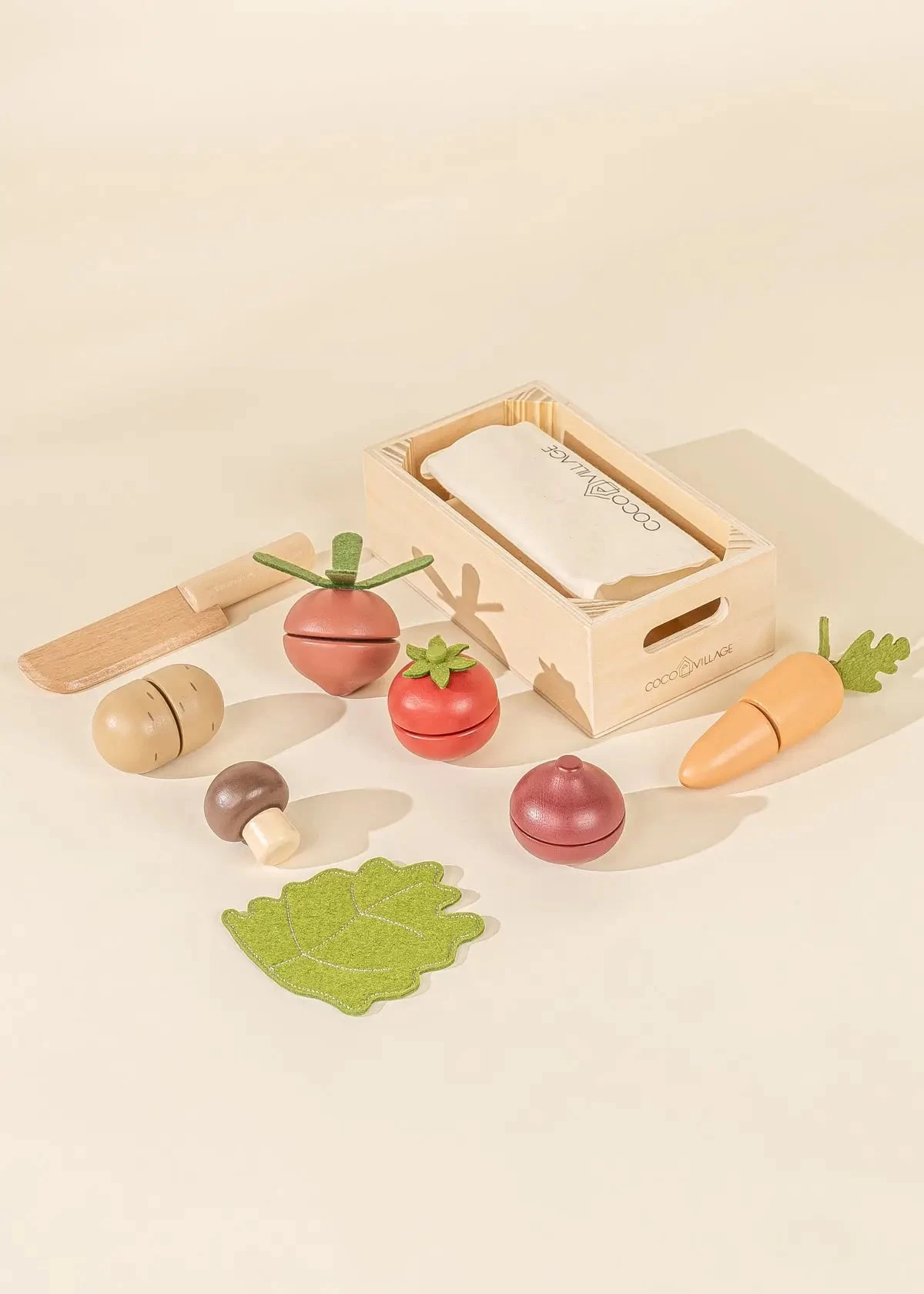 Sliceable Wooden Vegetables - Image 5