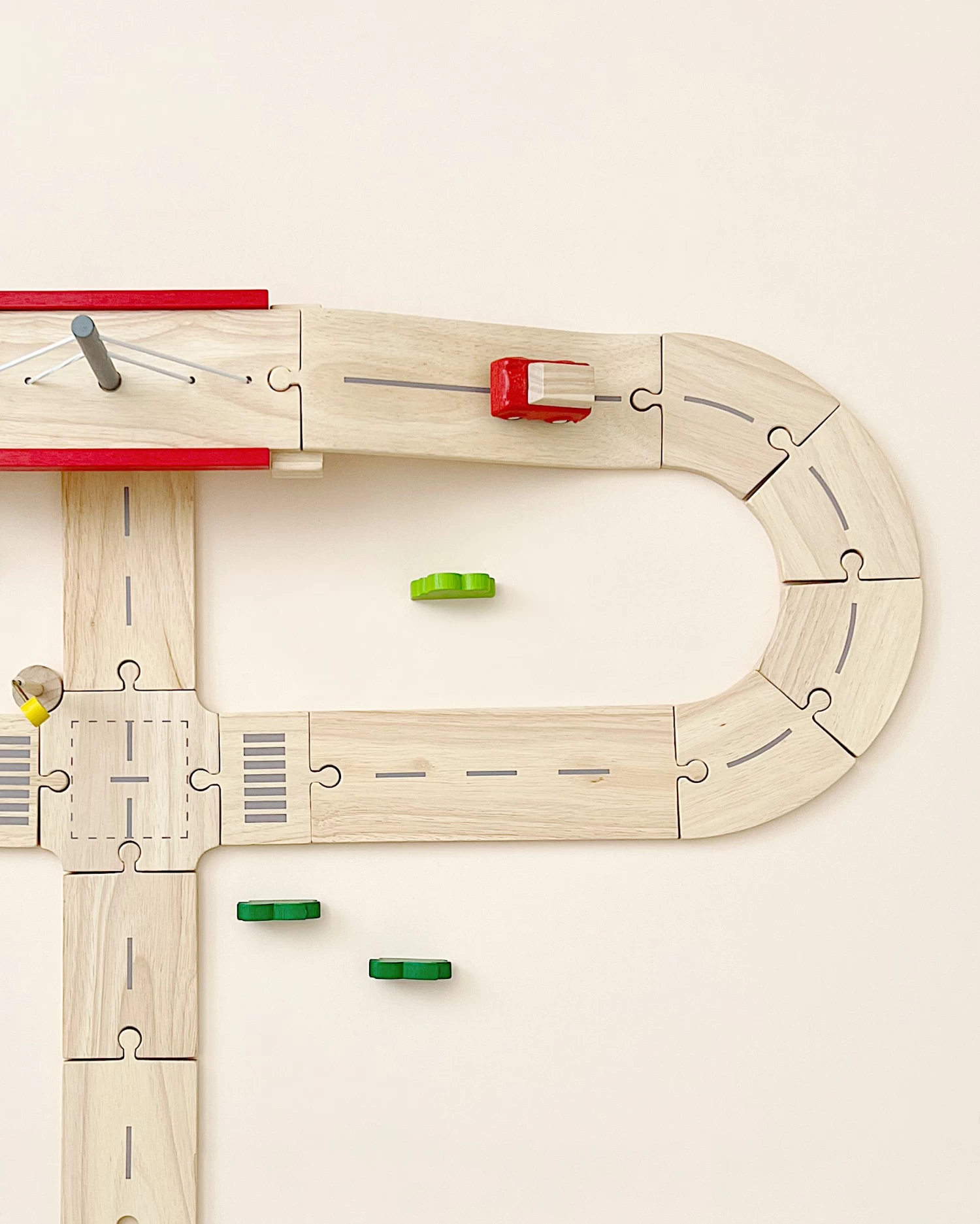 Plan Toys Wooden Road System Deluxe - Image 2