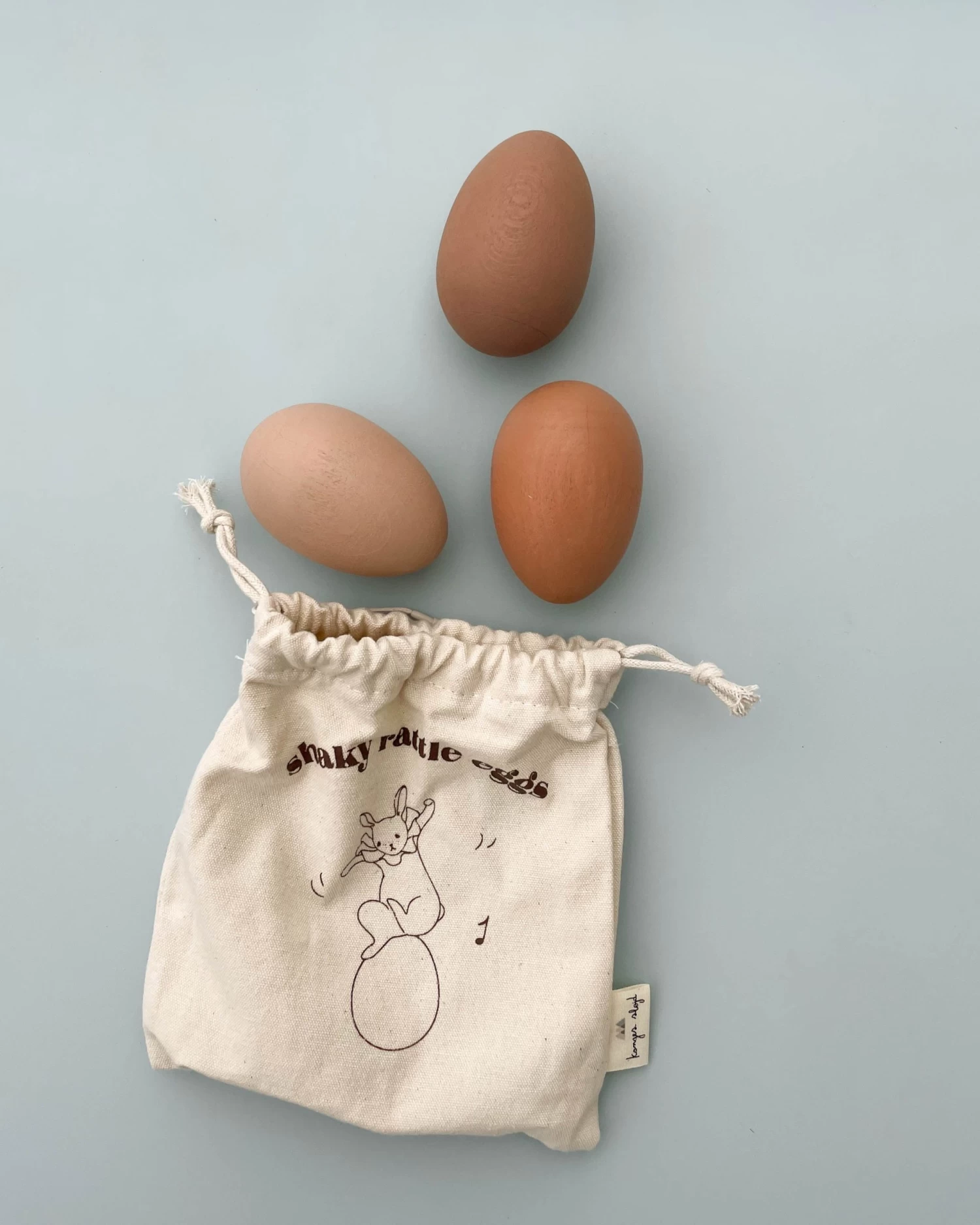 Konges Sløjd Wooden Egg Rattles - Image 3