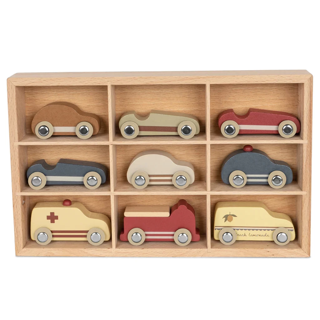 Konges Sløjd Wooden Car Set - Image 3