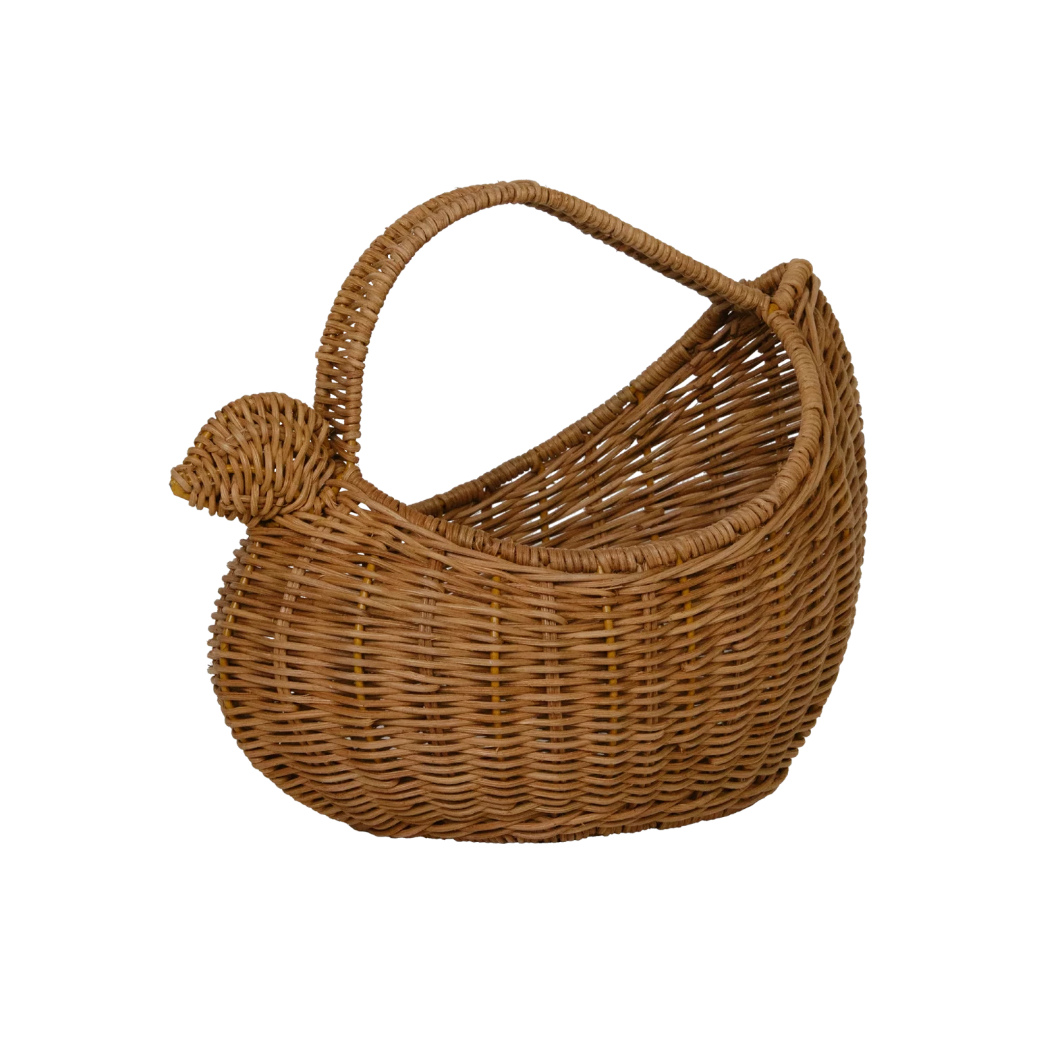 Olli Ella Rattan Chicken Basket - Image 2