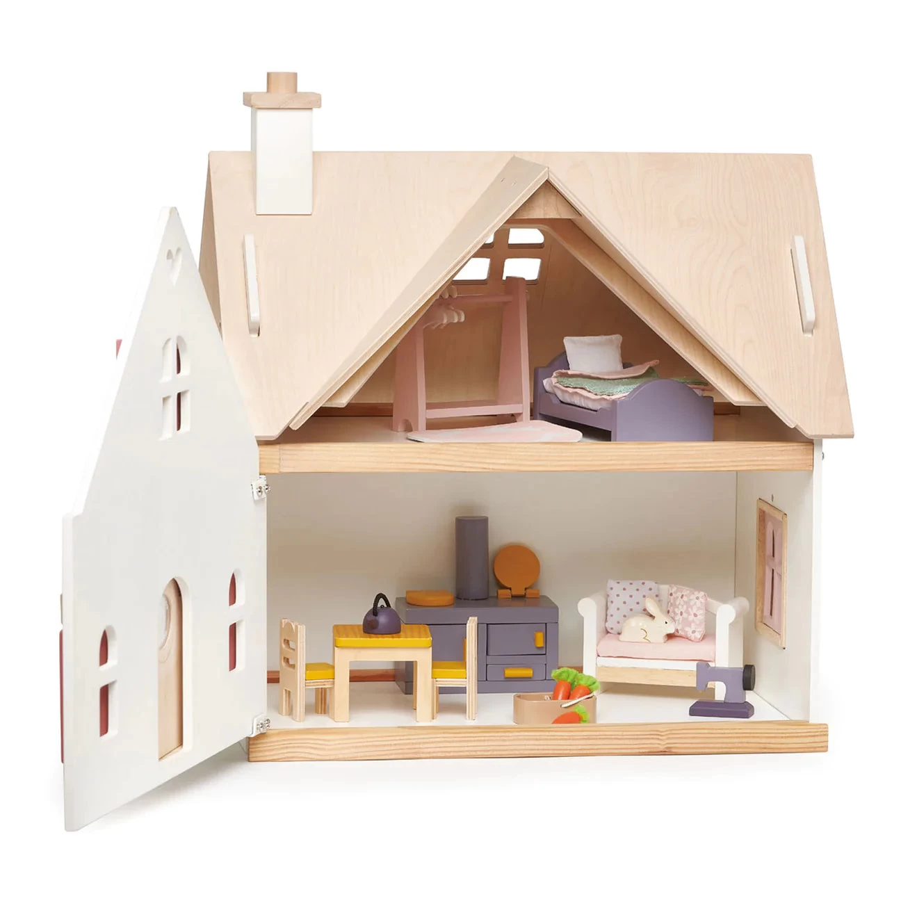 Tender Leaf Toys Cottontail Cottage Dollhouse - Image 3