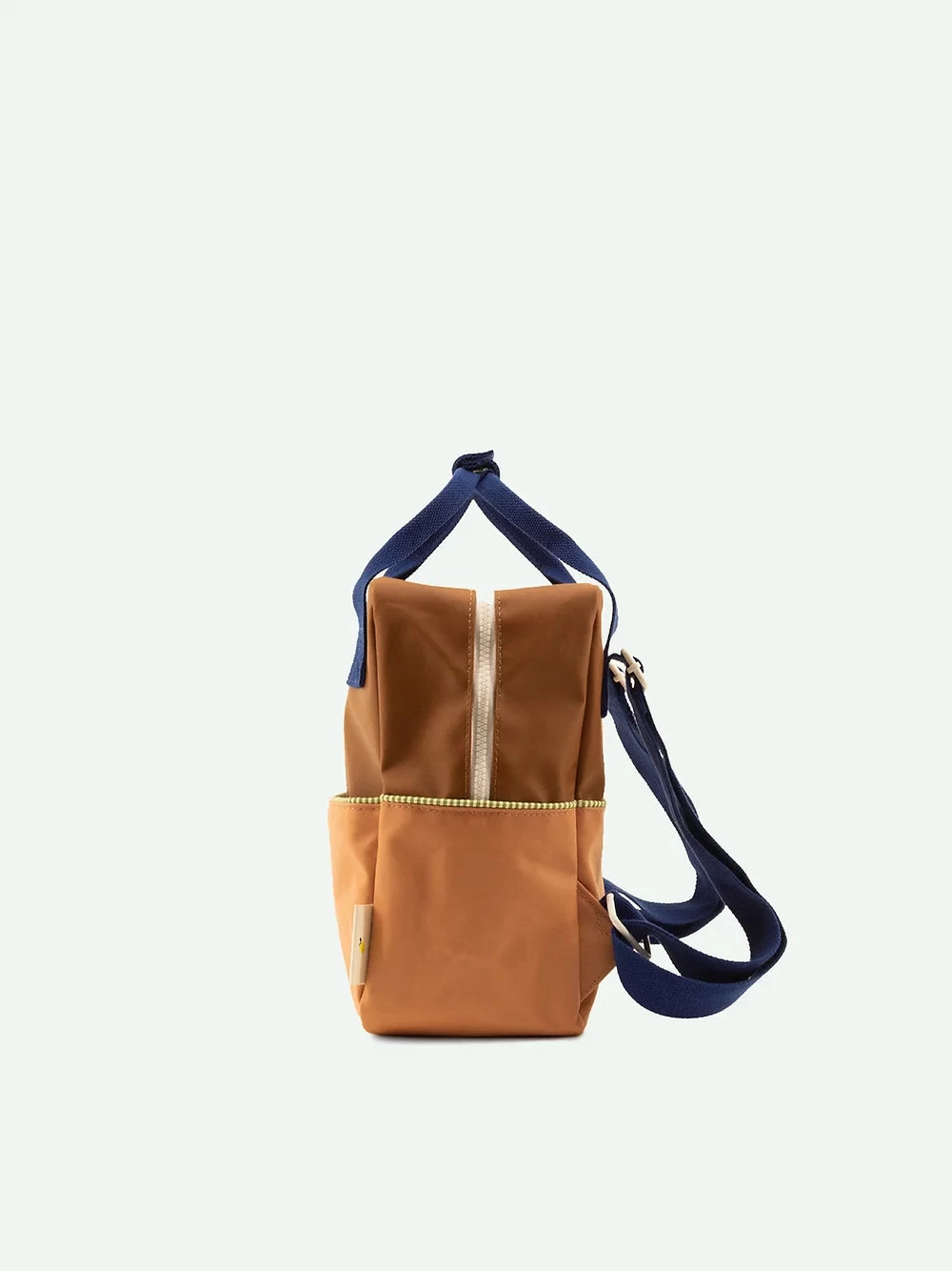 Sticky Lemon Backpack Small | Color Blocking | Meet Me In The Meadows | Treehouse Brown - Image 4