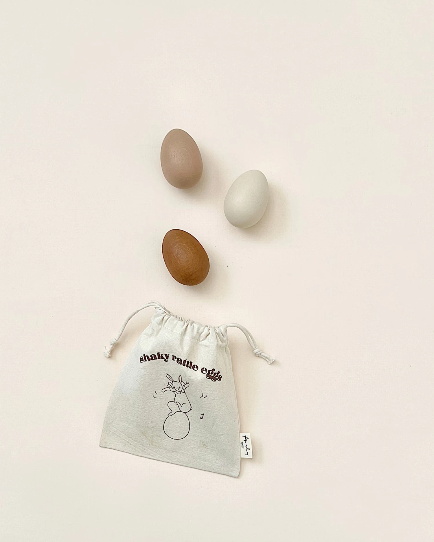 Konges Sløjd Wooden Egg Rattles