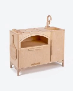 Milton & Goose Play Kitchen With Pizza Oven - Made In USA