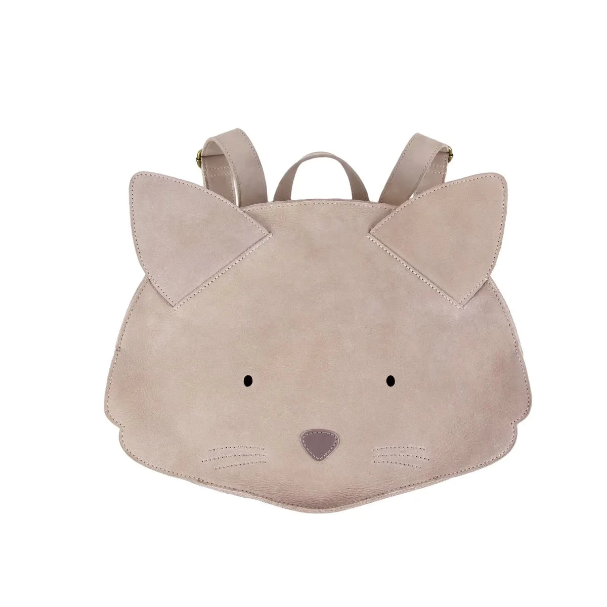 Donsje School Leather Backpack - Cat - Image 5