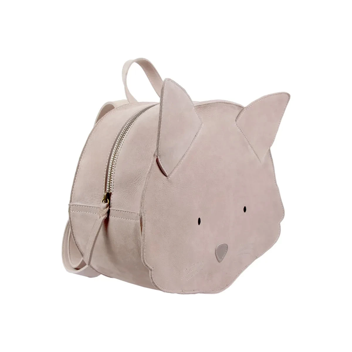 Donsje School Leather Backpack - Cat - Image 4