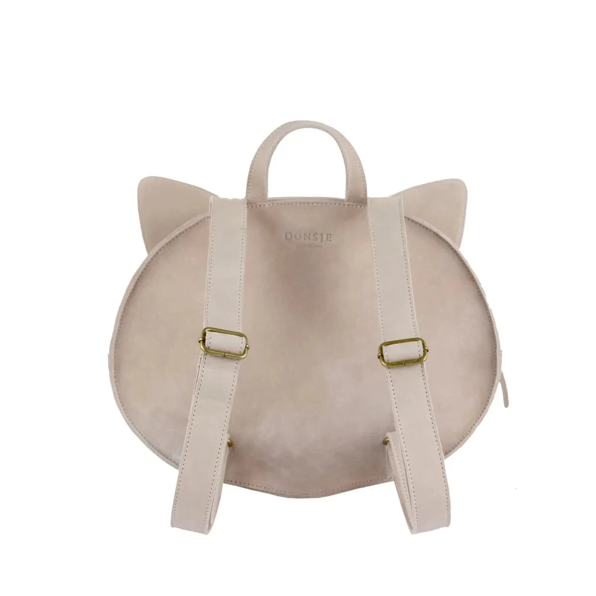 Donsje School Leather Backpack - Cat - Image 6